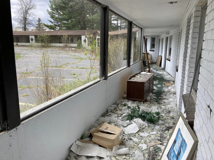 Hospitality House Motel (Marshall Motel) - 2022 Photo From John Harrow (newer photo)